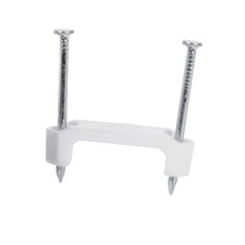 Plastic Cable Staple 1/2
