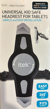 New ITEK By SOUNDLOGIC Universal Kid Safe Headrest For Tablets picture