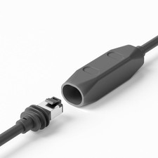 Black Cable Coupler Compatible with Starlink Gen 3 & Mini picture
