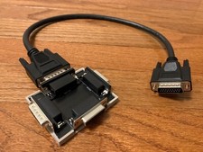 Apple Macintosh PC DOS Compatibility Card Y-Cable Splitter Adapter PowerMac 6100 picture