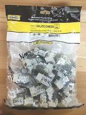 Hubbell HXJ5EOW Cat5e Jacks, Office White picture