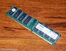 Genuine Crucial (512 MB) PC Desktop Memory DIMM DDR PC3200 (CT6464Z40B.E8T) picture