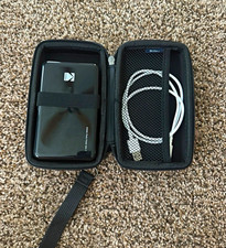 Kodak Photo Printer Mini 2 External Drive Black w/ Zipper Case & USB Cable picture