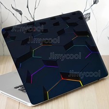 2Pcs Cultural Pattern Coated Laptop Skin Patch Waterproof Art Sticker picture
