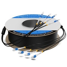 ERSTICKT OS1-50 50M/165FT LC-LC 4 Core OS2 9/125μm TPU Direct Burial Cable picture