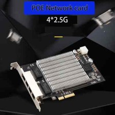 Lan Splitter Adapter Dock Station Industrial Grade 2.5G Gigabit POE Network Card picture
