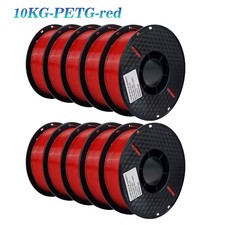 KINGROON 10KG 3D Printer Filament 1.75mm PLA PETG 10-Pack 1KG/Roll High Speed picture