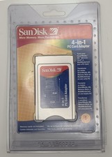 SanDisk 4-in-1 PC Card Adapter Compatible with SD/SM/MS/MCC (SDDR-65-07) picture