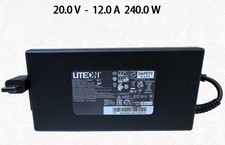 Original Liteon 240W Power Supply AC Adapter USB Tip Laptop Charger picture