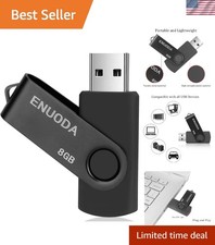 Versatile 8GB Thumb Drive for Secure Data Storage: Compatible with All Devices picture