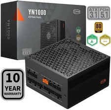 PCCOOLER CPS YN1000 Fully Modular Power Supply, 80 PLUS Gold 1000W PSU, 12V-2x6 picture