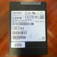 SanDisk CloudSpeed ECO Gen II SXPLFA 1.92TB 2.5 in SATA SSD picture