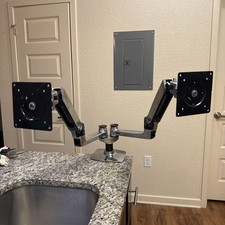 Ergotron Dual Adjustable Side By Side Monitor Arm 45-245-026 LX picture