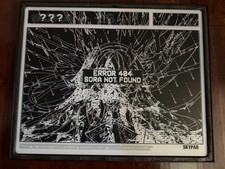 WALLHACK SKYPAD 3.0 ERROR 404 SORA NOT FOUND Glass Mouse Pad Collector Unused picture