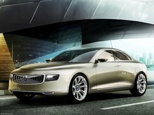 Cars volvo universe concept Desk Mat Stitched picture