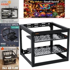 10U Open Frame Server Rack Wall Mount 20.4