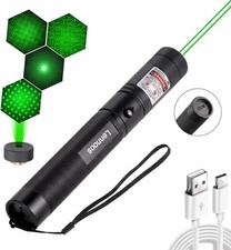 Lennoos USB-C Rechargeable Green Laser Pointer - Advanced Long-Range  picture
