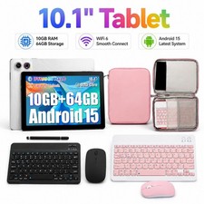 10.1 inch WIFI Tablet Android 15 HD 20+64GB Tablet Octa-Core Netflix Dual Camera picture
