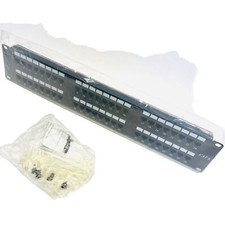 STEREN 310-349 48-PORT CAT6 LOADED PATCH PANEL picture