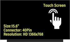 HP Pavilion 15-CS0051WM 15-CS0022CL 15-CS0010NR L25330-001 15.6 LCD Touch Screen picture