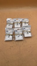 Vanco 120817X Decor Style Brush Cable Pass Through Wall Plate Bulk Lot of 6 picture