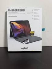 Logitech Slim Folio Keyboard Case for Apple iPad 10th Gen. and A16 - Oxford Gray picture
