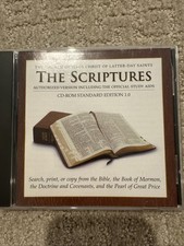 The Scriptures CD-ROM Standard Edition 1.0 LDS Bible Book of Mormon PC Software picture
