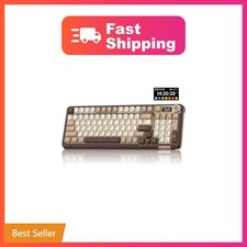 SOLAKAKA A99 Pro Mechanical Keyboard with LCD Screen and Metal Knob, Wireless... picture