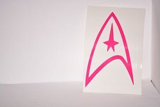 Star Trek Federation Vinyl Car Laptop iPad Mac Tablet Decal Sticker Choose Color picture