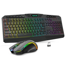 S101M-KS Gaming Keyboard and Mouse Wireless with Tri-Mode, RGB Keyboard and 4... picture