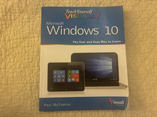 Teach Yourself Visually: Microsoft Windows 10 by Paul McFedries (Paperback) picture