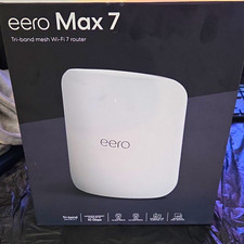 eero Max 7 Tri-Band Mesh Wi‑Fi 7 Router White, RJ-45, 4.3 Gbps picture