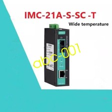 1pcs MOXA IMC-21A-S-SC-T Optical Fiber Converter Wide temperature DHL/FedEx picture