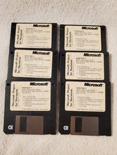 Vtg 1995 Microsoft Project Version 4.0 Macintosh OS 3.5 3.5