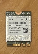 Mediatek MT7921 Wireless Dual Band WLAN WiFi Bluetooth 5.2 Card R5DHJ picture