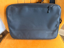 NOMATIC Tech Case. 15 Inch Padded Nylon Laptop Sleeve, Black Solid. picture