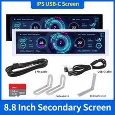 8.8 Inch IPS USB Secondary Screen Type-C PH Interface Turing Smart Screen CPU GP picture