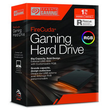 Seagate FireCuda Gaming 1TB External USB 3.2 Gen 1 Hard Drive with RGB LED Light picture