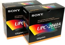 Sony Upc-2040 Aka Upc-2046 4x6 Paper & Ribbon (2 Pack) picture