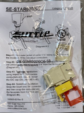 Suttle Speedstar RJ45 568A/B cat5e punch down Data network terminal connection picture