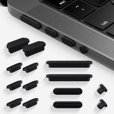 14 Pcs anti Dust Plug Cover Accessories for 2025-2021 Macbook Pro 14