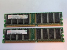 Hynix 512MB DDR 400MHz CL3 PC3200U-30330 RAM HYMD264646B8J-D43 picture