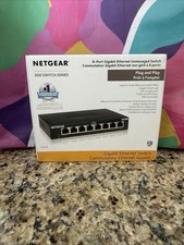Netgear 8 Port Gigabit Ethernet Unmanaged Switch GS308 | NEW IN BOX picture