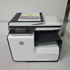 HP PageWide Pro MFP 477dw Color Inkjet Printer NO INK LOW USE 6K Page Count picture