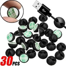 Car Dashboard Cable Clip Self Adhesive USB Wire Holder Desk Organizer./ picture