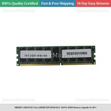 MEM2811-256U512D Cisco 256MB DDR DRAM ECC 184-Pin DIMM Memory Upgrade for 2811 picture