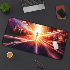 The Flash Barry Allen - Desk Mat Gaming Mouse Pad - Premium Stitched Edges picture