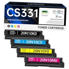 CS331 CX331 Toner Cartridge - 4-Pack CS331-4PK picture
