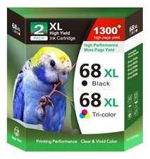 68XL High Yield Ink Cartridges Combo Compatible with HP Envy 6555e 6552e 6155e  picture