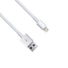 Kentek 10ft MFi Lightning USB Cable Cord Data Charge Sync for iPhone iPad White picture